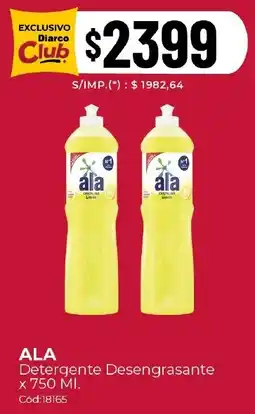 Diarco Ala detergente desengrasante oferta