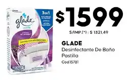 Diarco Glade desinfectante de baño pastilla oferta