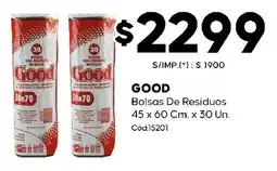 Diarco Good bolsas de residuos oferta