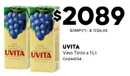 Diarco Uvita vino tinto oferta