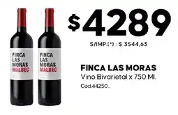 Diarco Finca las moras vino bivarietal oferta