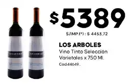 Diarco Los arboles vino tinto selección oferta
