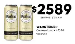 Diarco Warsteiner cerveza lata oferta