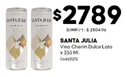 Diarco Santa julia vino chenin dulce lata oferta