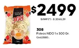 Diarco 308 fideos nido oferta