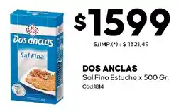 Diarco Dos anclas sal fina oferta