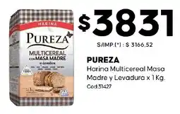 Diarco Pureza harina multicereal masa madre y levadura oferta