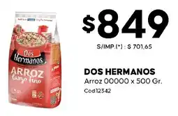 Diarco Dos hermanos arroz largo fino oferta