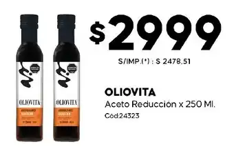 Oliovita aceite reducción