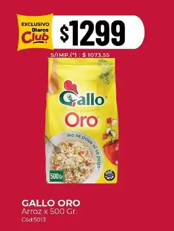 Diarco Gallo oro oferta