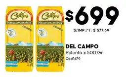 Diarco Del campo polenta instantánea oferta