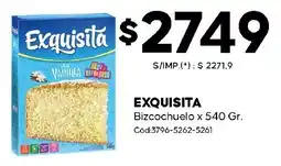 Diarco Exquisita bizcochuelo oferta