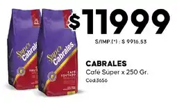Diarco Cabrales café super oferta