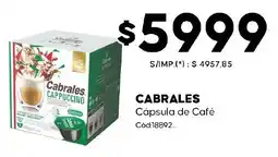 Diarco Cabralles cápsula de café oferta