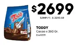 Diarco Toddy cacao oferta