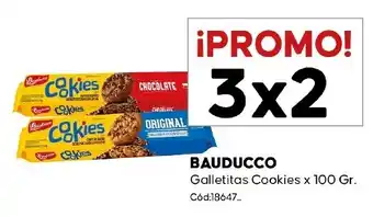 Diarco Bauducco galletitas cookies oferta