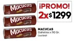 Diarco Macucas galletitas oferta