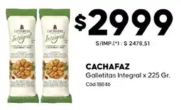 Diarco Cachafaz galletitas integral oferta