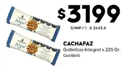 Diarco Cachafaz galletitas integral oferta