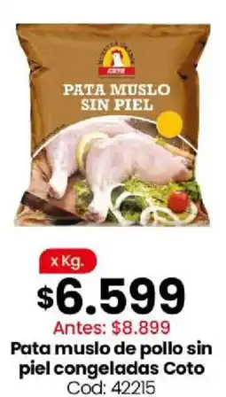 Coto Coto pata muslo sin piel oferta