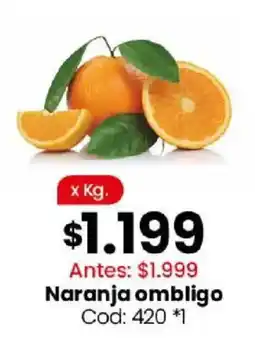 Coto Naranja ombligo oferta