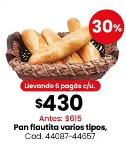Coto Pan flautita varios tipos oferta