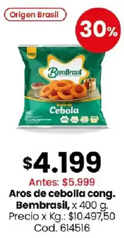 Coto Bembrasil aros de cebolla congelada oferta