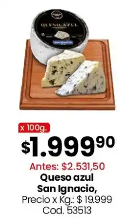 Coto San ignacio queso azul oferta