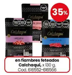 Coto Calchaquí fiambres feteados oferta