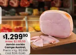 Coto Campo austral jamón cocido oferta