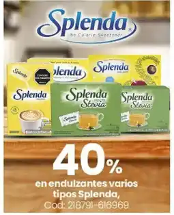 Coto Splenda endulzantes varios tipos oferta