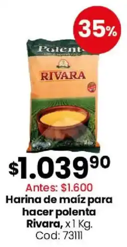 Coto Rivara harina de maiz para hacer polenta oferta