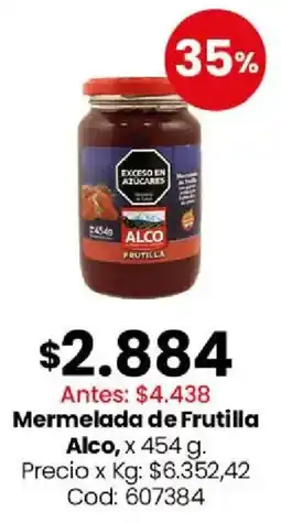 Coto Alco mermelada de frutilla oferta