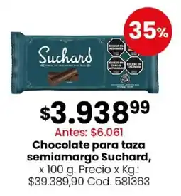 Coto Suchard chocolate para taza semiamargo oferta