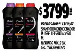 Supermercados Yaguar Plus belle shampoo o condicionador oferta