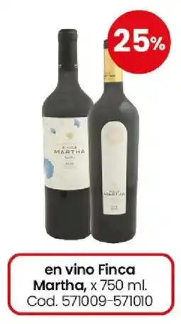 Coto Martha en vino finca oferta