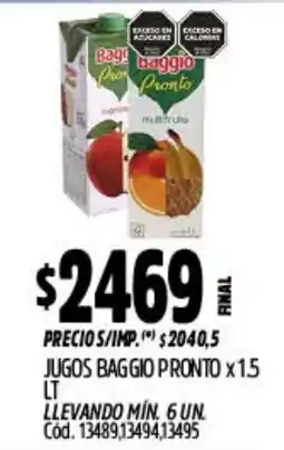 Supermercados Yaguar Baggio pronto oferta