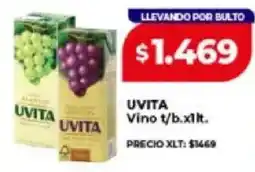 Supermayorista Vital Uvita vino t/b. oferta