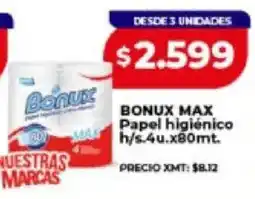 Supermayorista Vital Bonus max papel higiénico oferta