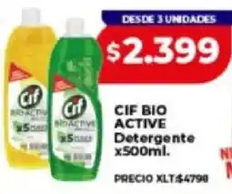 Supermayorista Vital Cif bio active detergente oferta