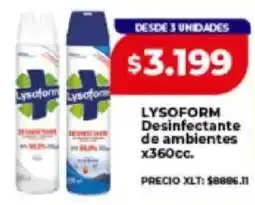 Supermayorista Vital Lysofarm desinfectante de ambientes oferta
