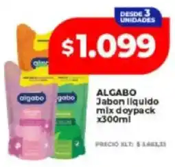 Supermayorista Vital Algabo jabon liquido mix doypack oferta