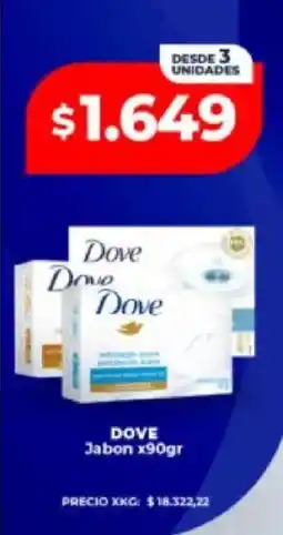 Supermayorista Vital Dove jabon oferta