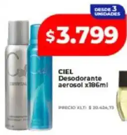 Supermayorista Vital Ciel desodorante aerosol oferta