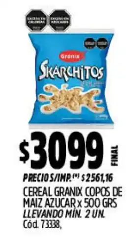 Supermercados Yaguar Granix skarchitos oferta