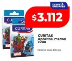 Supermayorista Vital Curitas apositos marvel oferta