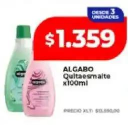 Supermayorista Vital Algabo quitaesmalte oferta