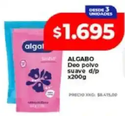 Supermayorista Vital Algabe deo polvo suave oferta