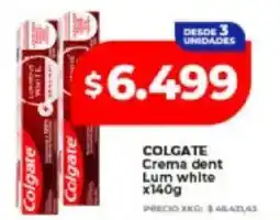 Supermayorista Vital Colgate crema dent lum white oferta