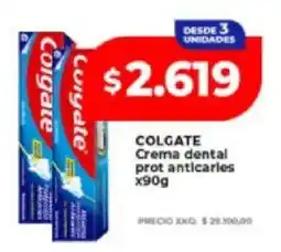 Supermayorista Vital Colgate crema dental prot anticaries oferta